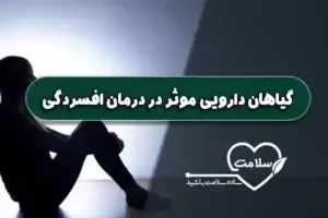 گیاهان دارویی موثر در درمان افسردگی