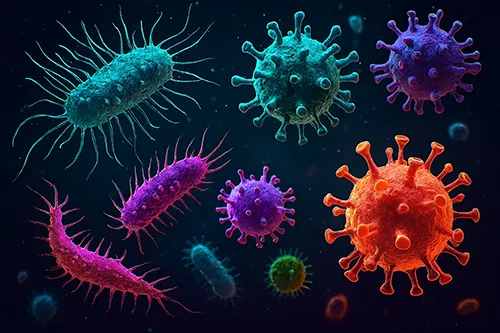 بررسی عوامل ایجاد کننده عفونت داخلی در بدن